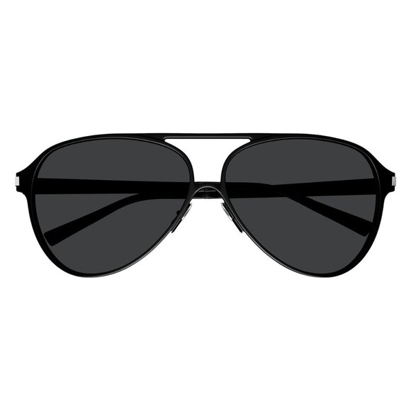 A0717Z New SAINT LAURENT Black Round SL 734 001 Sunglasses Women - Picture 2 of 4